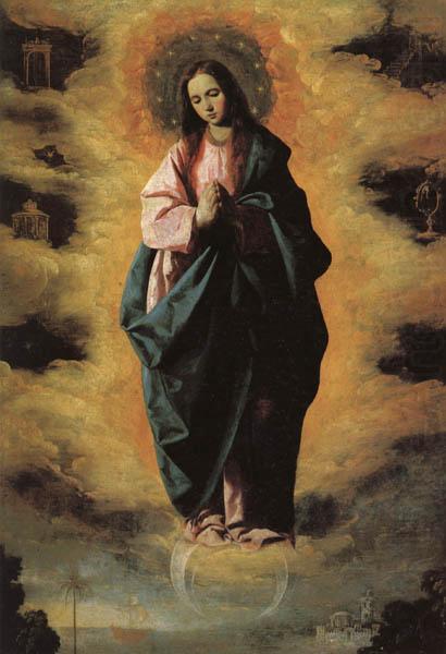 Francisco de Zurbaran Our Lady of the Immaculate Conception china oil painting image